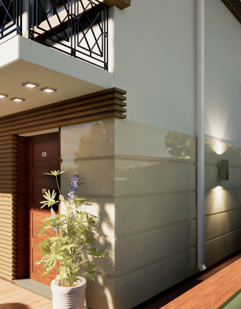 House Entrance 3D Visualization