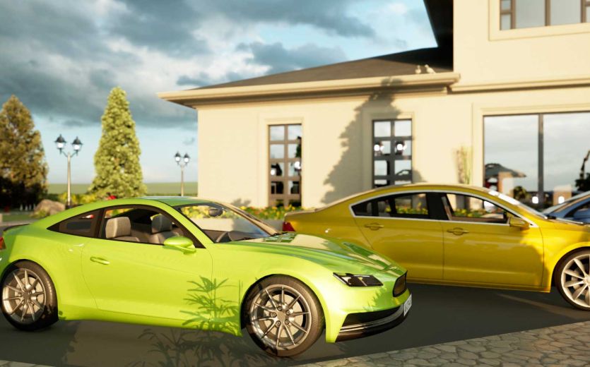 Realtime Ray Tracing in Architecture and Facade Design