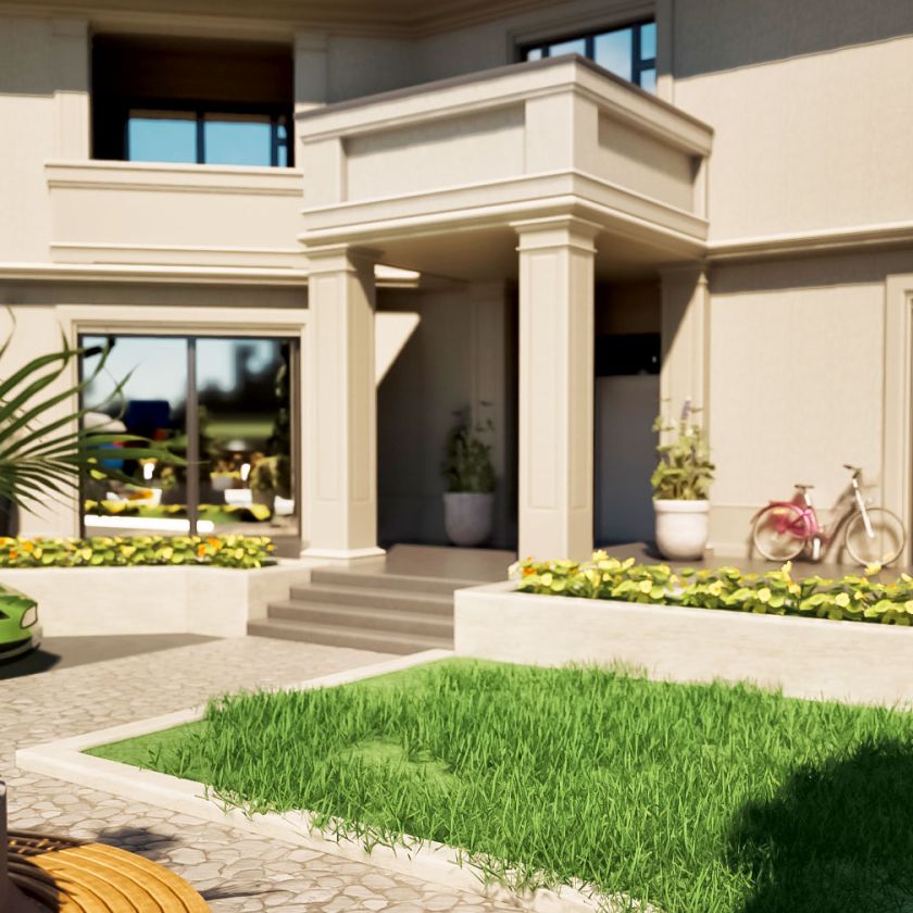 Entrance 3D Visualization